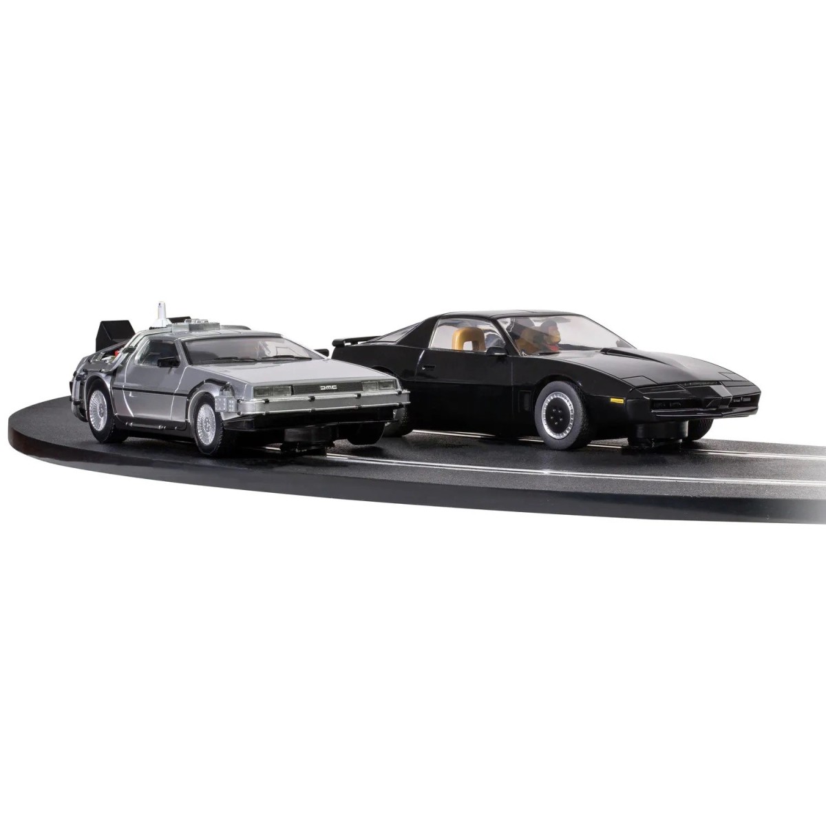 Circuit slot 1980s TV - Back to the Future vs K2000 1/32 Scalextric Scalextric C1431 - 3 Circuit slot 1980s TV - Back to the Future vs K2000 1/32 Scalextric Scalextric C1431 - 3