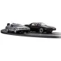 C1431-1980s TV Slot Car Track - Back to the Future vs Knight Rider 1/32 Scalextric - C1431