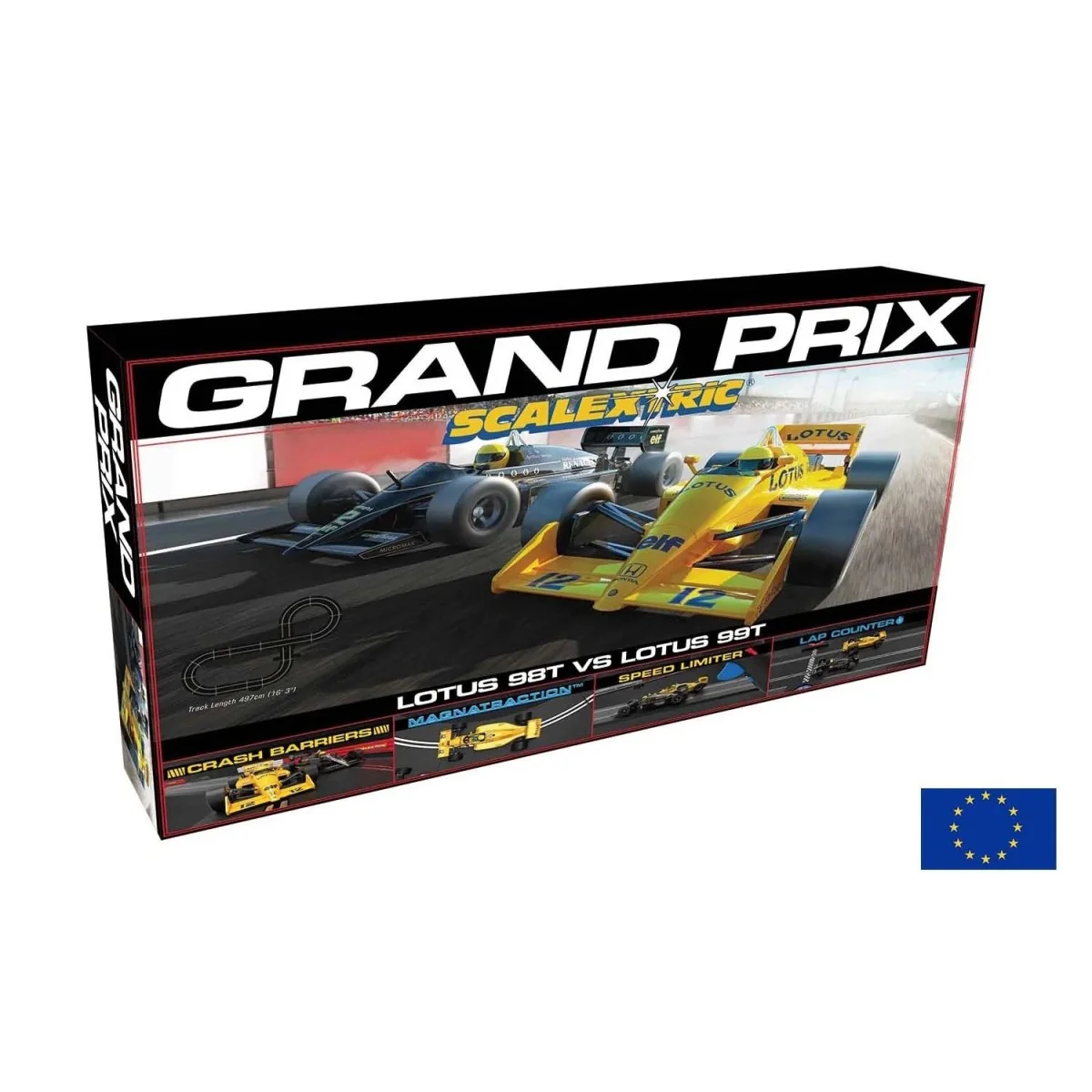 Circuit slot Grand Prix 1980s 1/32 Scalextric Scalextric C1432 - 1 Circuit slot Grand Prix 1980s 1/32 Scalextric Scalextric C1432 - 1