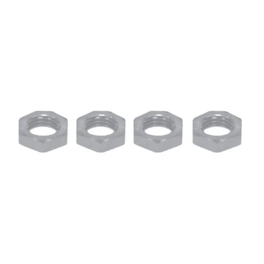 T422581G-Ecrous de roues Buggy 1/8 17mm gris(4) T2m - T422581G