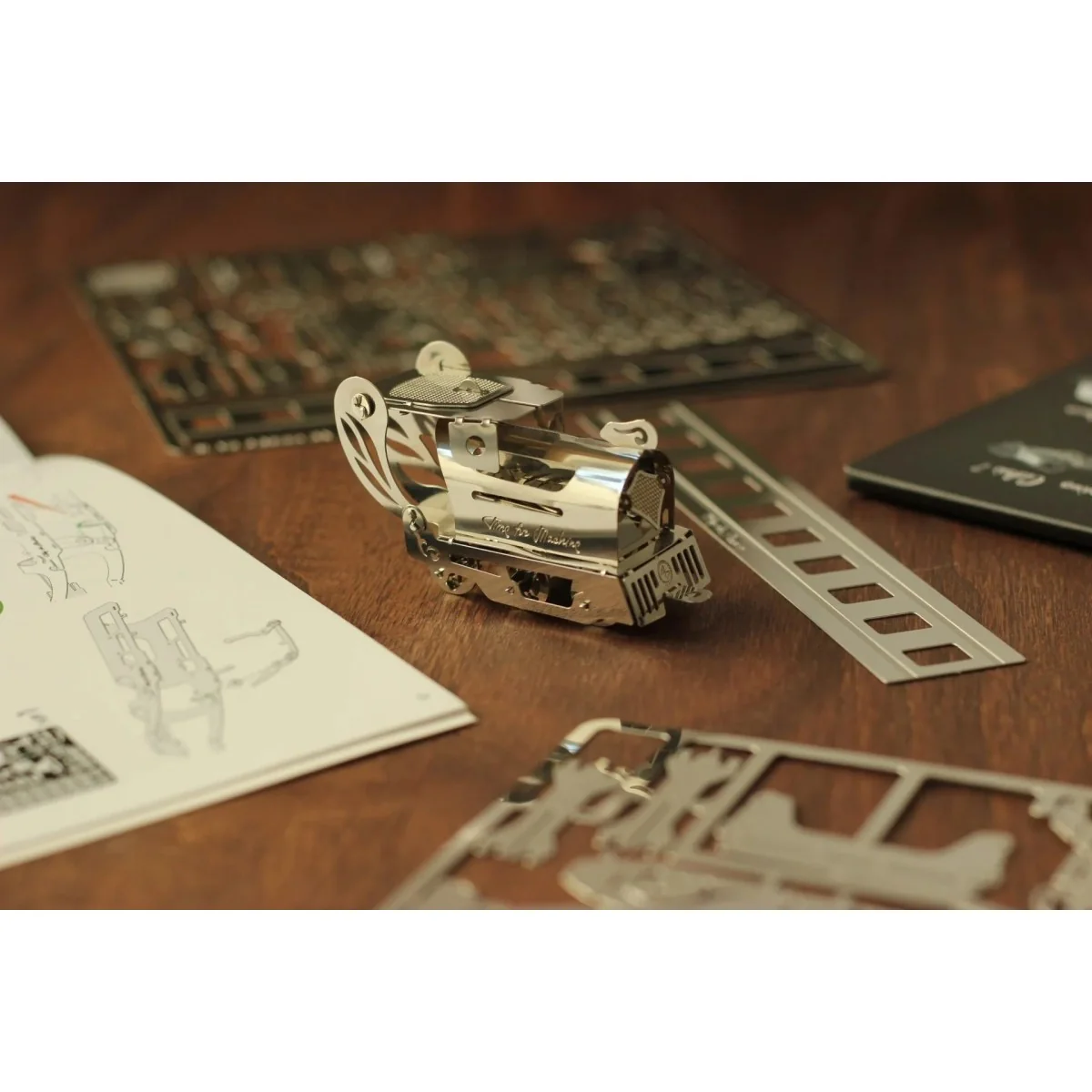 Chicken-Train kit mechanical metal construction - Time for Machine Time for Machine T4M38067 - 3