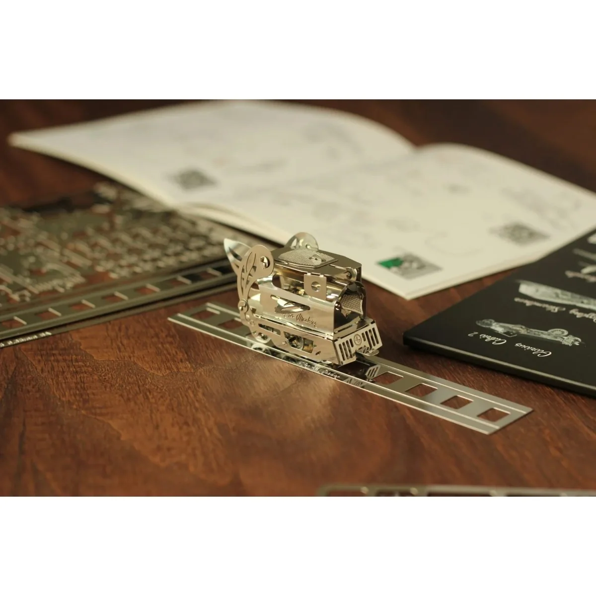 Chicken-Train kit mechanical metal construction - Time for Machine Time for Machine T4M38067 - 8