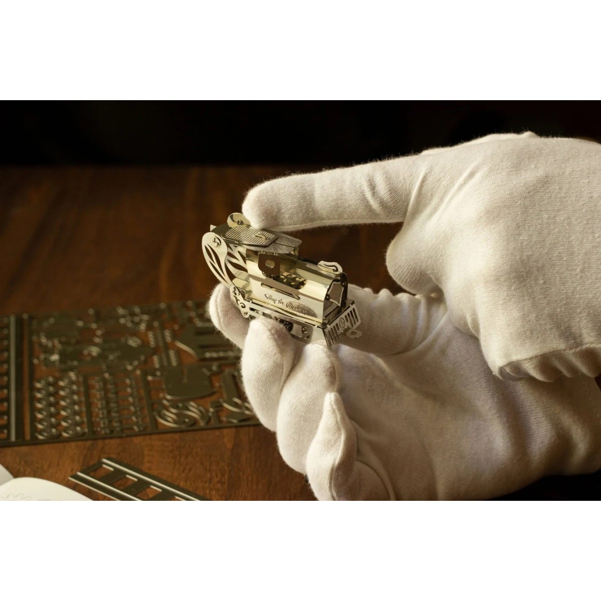 Chicken-Train kit mechanical metal construction - Time for Machine Time for Machine T4M38067 - 10