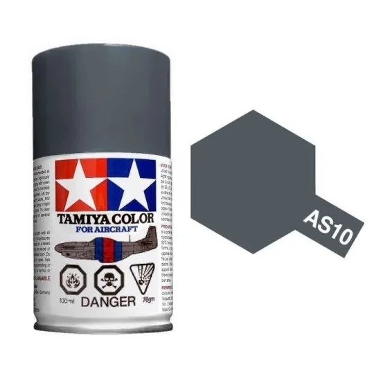Tamiya RAF AS10 Ocean Grey spray paint - 86510 - 86510 86510-Tamiya RAF AS10 Ocean Grey spray paint - 86510