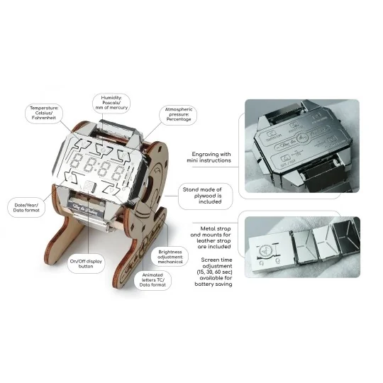 Time Creator kit construction mécanique métal - Time for Machine Time for Machine T4M38056 - 9 T4M38056-Time Creator kit construction mécanique métal - Time for Machine - T4M38056