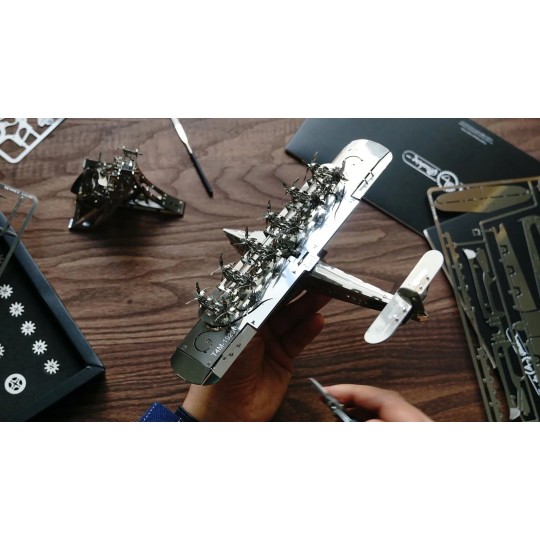 T4M38059-Mighty Dornier metal mechanical construction kit - Time for Machine