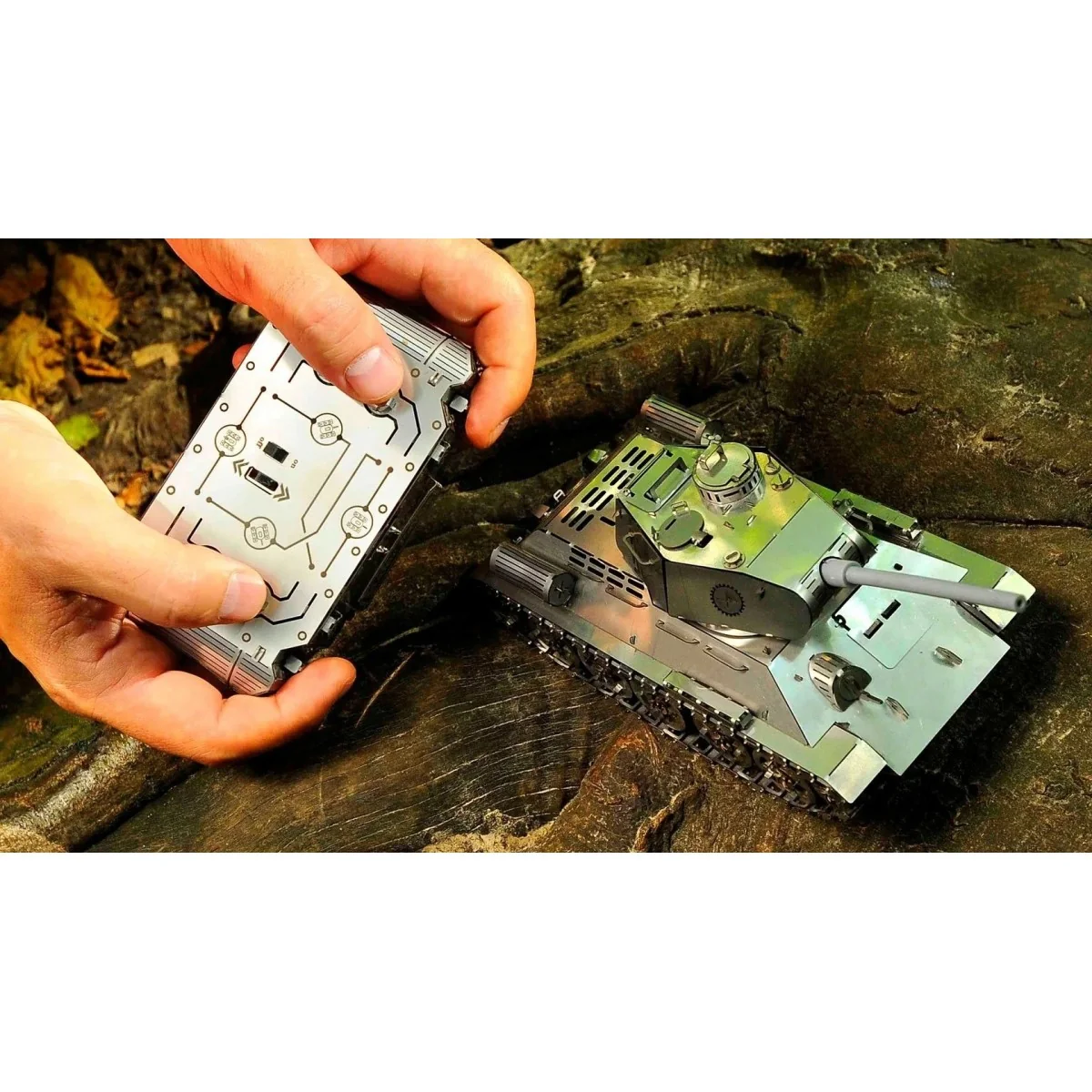 Tank T-34 Radiocommandé kit construction mécanique métal - Time for Machine Time for Machine T4M38057 - 5