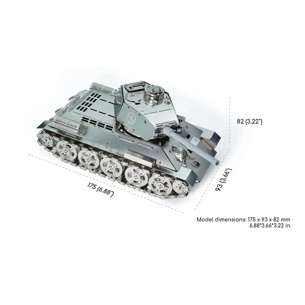 Tank T-34 Radio Controlled Metal Mechanical Construction Kit - Time for Machine Time for Machine T4M38057 - 2 Tank T-34 Radio Controlled Metal Mechanical Construction Kit - Time for Machine Time for Machine T4M38057 - 2