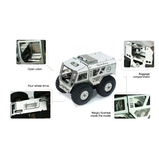 T4M38064-Sherp IN metal mechanical construction kit - Time for Machine - T4M38064