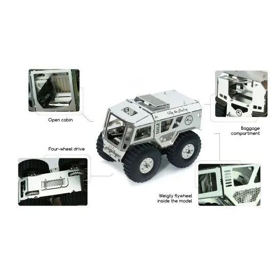 T4M38064-Sherp IN metal mechanical construction kit - Time for Machine - T4M38064