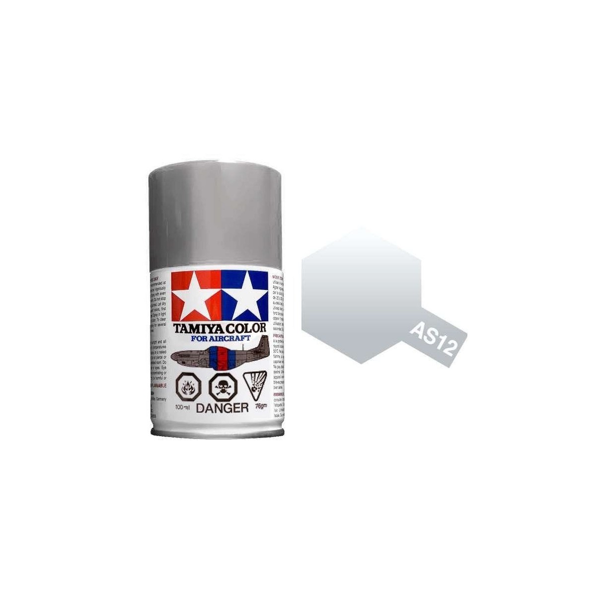 Paint bomb silver naked AS12 Tamiya - 86512