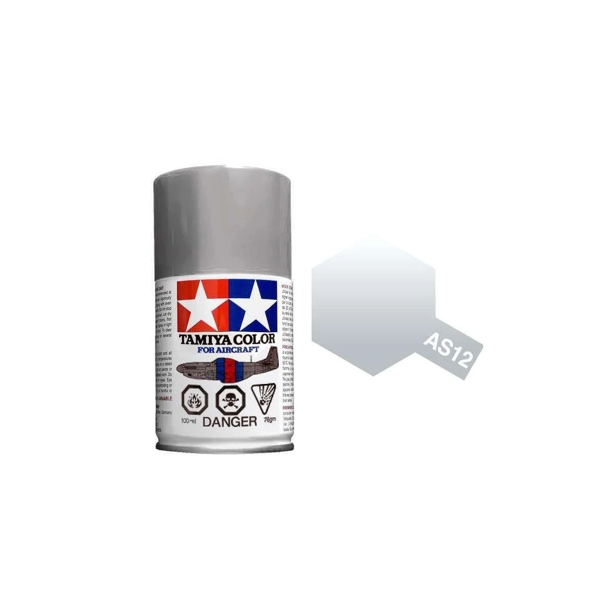 Tamiya AS12 Bare Metal Silver Spray Paint - 86512 - 86512 Tamiya AS12 Bare Metal Silver Spray Paint - 86512 - 86512