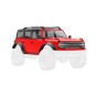 TRX-9711-RED-Ford Bronco body red for TRX-4M Traxxas