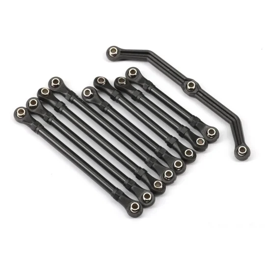 Connecting rod kit (x9) TRX-4M Traxxas Traxxas TRX-9742R - 1 TRX-9742R-Traxxas TRX-4M Tie Rod Kit (x9) - TRX-9742R