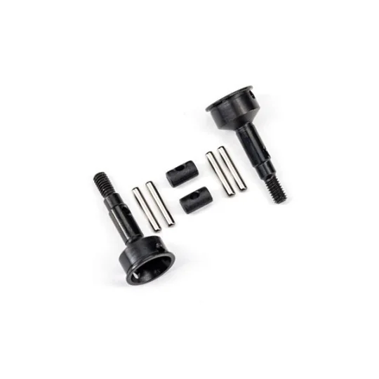 TRX-9753-Front wheel axles TRX-4M Traxxas