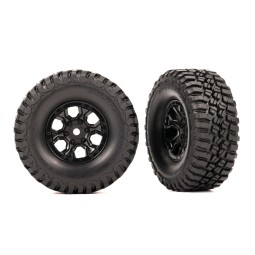 Pneu BFGoodrich Mud-Terrain  2.2x1.0" + Jante Noir (x2) Bronco TRX-4M Traxxas Traxxas TRX-9774 - 1