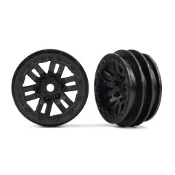 Black Defender Rim 1.0" (x2) TRX-4M Traxxas Traxxas TRX-9768 - 1