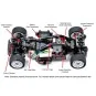 47308-Kit Volkswagen Golf Mk.1 Groupe 2 M-05 au 1/10 Tamiya - 47308