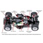 47308-Volkswagen Golf Mk.1 Group 2 M-05 kit in 1/10 Tamiya - 47308