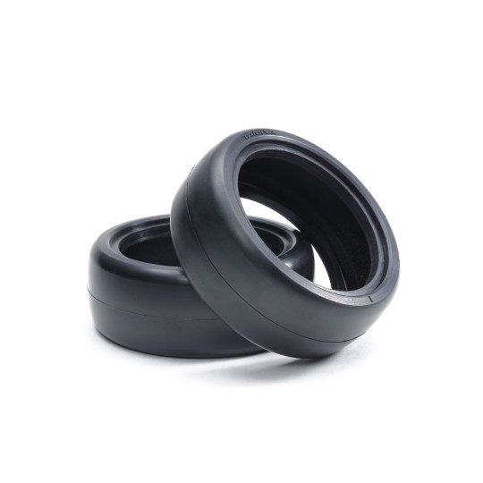 Tamiya Soft Slick Reinforced Tyres (x2) Tamiya 54994 - 1 54994-Reinforced slick Soft 24mm tires (x2) Tamiya - 54994