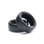 54994-Pneus renforcés slick Soft 24mm (x2) Tamiya - 54994