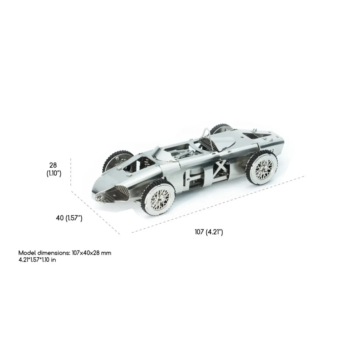 Ferro Sport-car kit construction mécanique métal - Time for Machine Time for Machine T4M38065 - 5