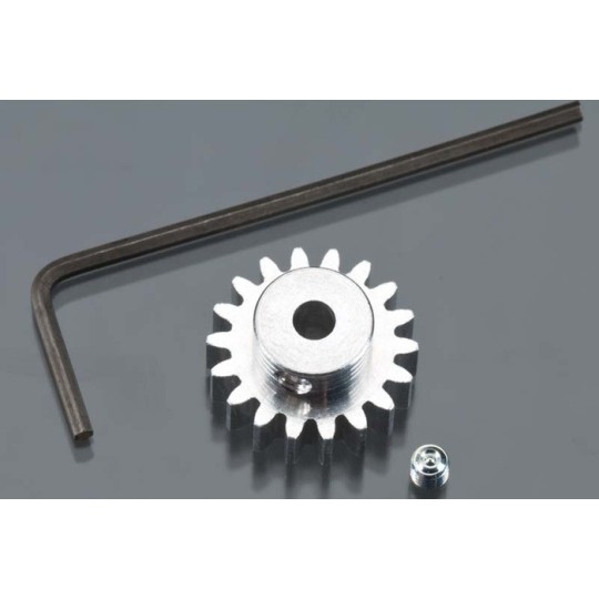 Motor sprocket 18T module 0.8 Tamiya Tamiya 9805997 - 1 9805997-Tamiya 18T motor pinion, 0.8 module - 9805997