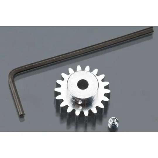 9805997-Tamiya 18T motor pinion, 0.8 module - 9805997