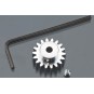 Motor sprocket 18T module 0.8 Tamiya Tamiya 9805997 - 1 9805997-Tamiya 18T motor pinion, 0.8 module - 9805997