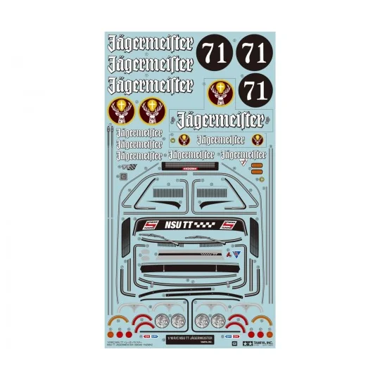 58649-Kit NSU TT Jaermeister M-05 Tamiya - 58649