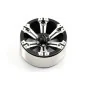 Beadlock 1.9" aluminum 6-spoke gray/black heavy wheels 1/10 (2) Fastrax Fastrax FAST0145 - 1 FAST0145-Fastrax 1/10 (2) Fastrax 6-spoke 1/10" aluminum beadlock heavy-duty rims, grey/black - FAST0145