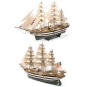 15006-Bateau Amerigo Vespucci 1/100 kit construction bois OcCre
