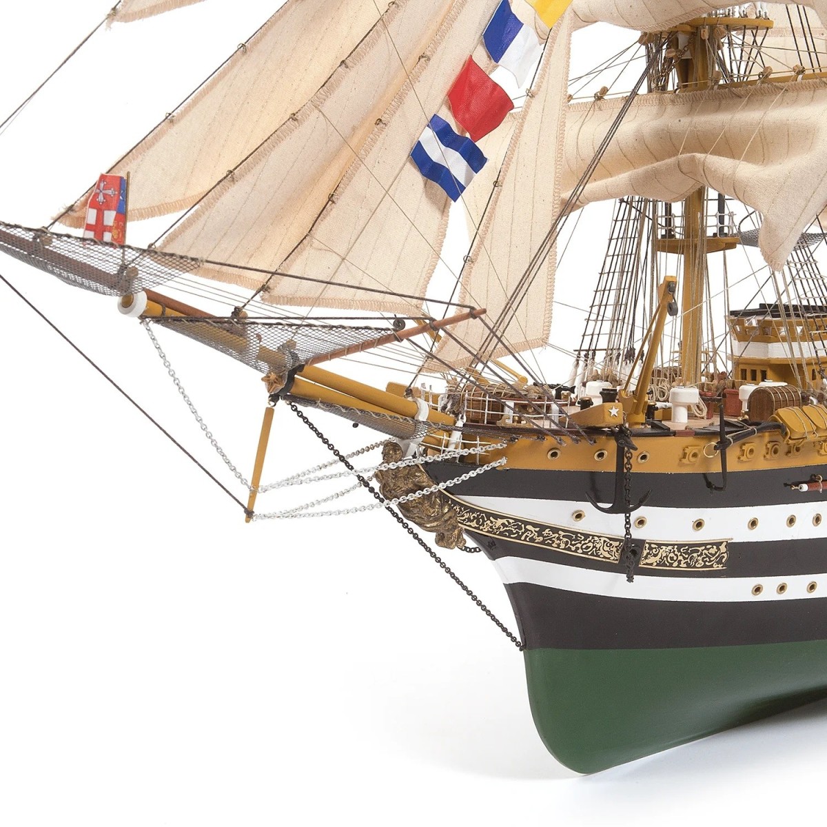 Bateau Amerigo Vespucci 1/100 kit construction bois OcCre OcCre 15006 - 5