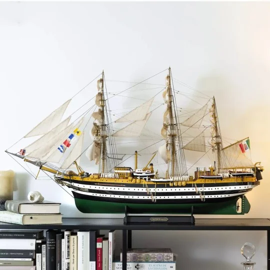 Boat Amerigo Vespucci 1/100 wood construction kit OcCre OcCre 15006 - 8 15006-Amerigo Vespucci 1/100 scale wooden construction kit OcCre - 15006