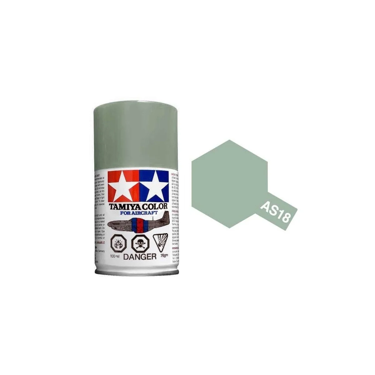 Paint bomb grey clear army Jap. AS18 Tamiya - 86518