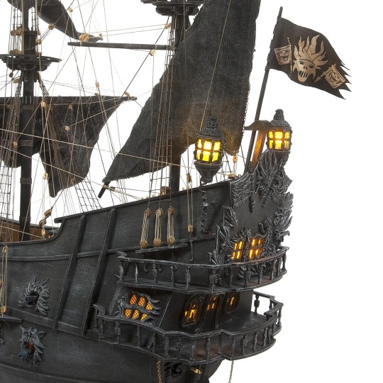 Dutch flying 1/50 wood construction kit OcCre OcCre 14010 - 4 14010-Flying Dutchman 1/50 scale wooden construction kit OcCre - 14010