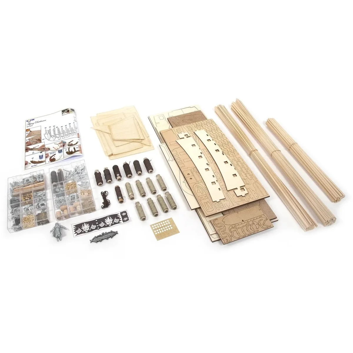 Dutch flying 1/50 wood construction kit OcCre OcCre 14010 - 8
