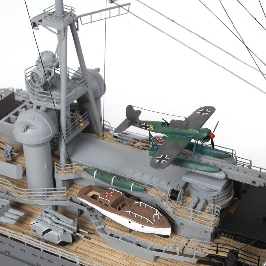 16000-Prinz Eugen 1/200 wood construction kit OcCre