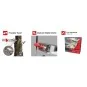 V761-5V2R-Avion P-51D Mustang 400mm V1 Rouge avec stabilisateur de vol RTF Volantex - V761-5V2R