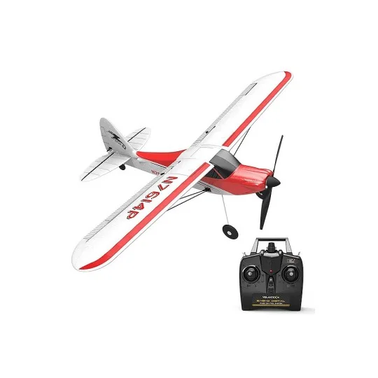 V761-4-Volantex RTF Cub 500 Sport Airplane - 500mm with Flight Stabilizer - V761-4