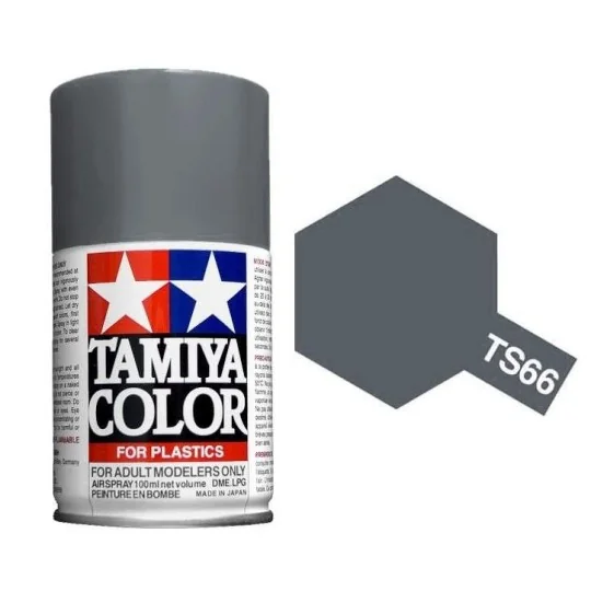 Paint bomb grey Matt Kure TS66 Tamiya Japanese - 85066 85066-Tamiya Kure TS66 Matt Japanese Grey Spray Paint - 85066