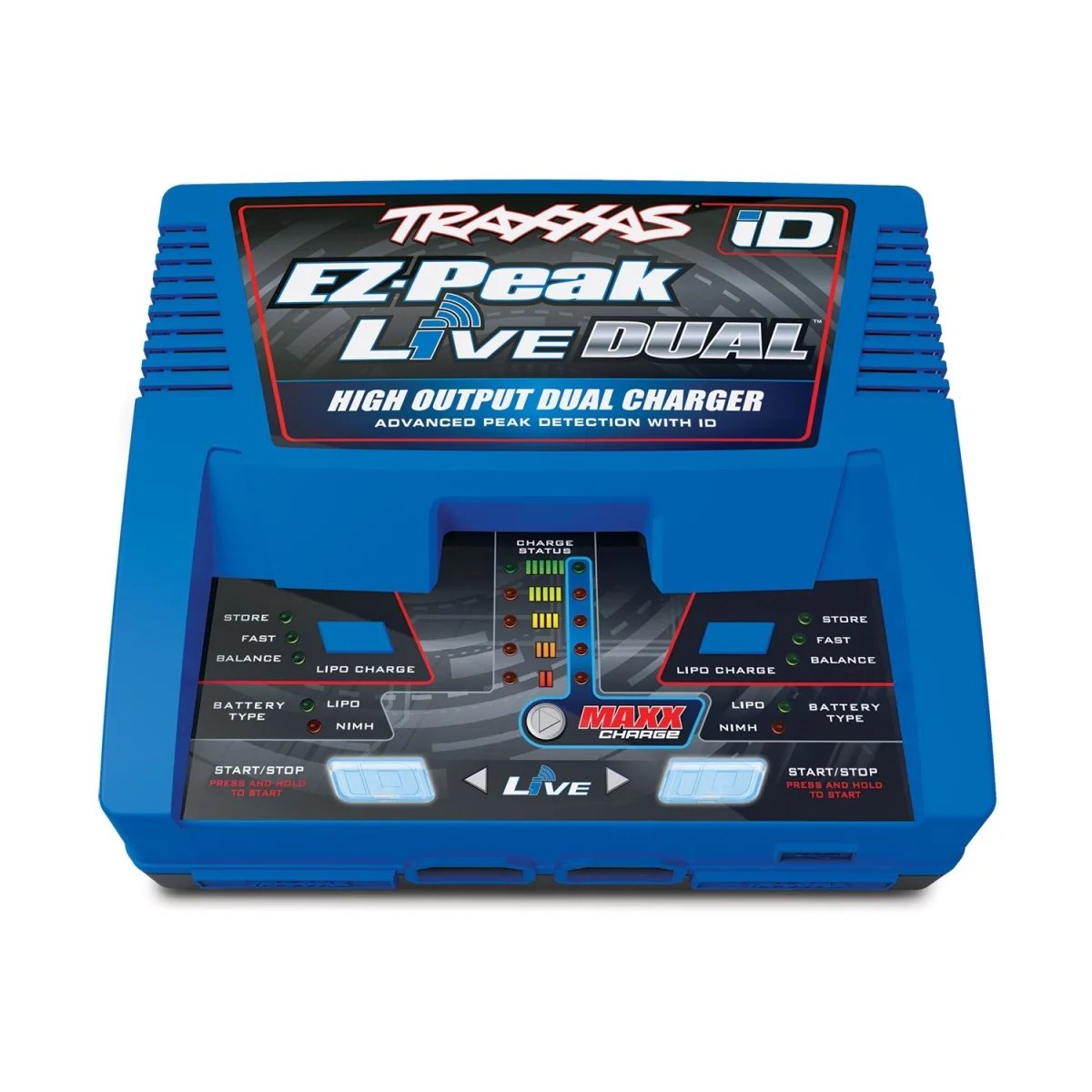 EZ-Peak Live DUAL iD 4S 200W Traxxas Dual Fast Charger Traxxas TRX-2973G - 3 EZ-Peak Live DUAL iD 4S 200W Traxxas Dual Fast Charger Traxxas TRX-2973G - 3