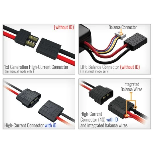 EZ-Peak Live DUAL iD 4S 200W Traxxas Dual Fast Charger Traxxas TRX-2973G - 5 TRX-2973G-Traxxas EZ-Peak Live DUAL iD 4S 200W Dual Fast Charger - TRX-2973G