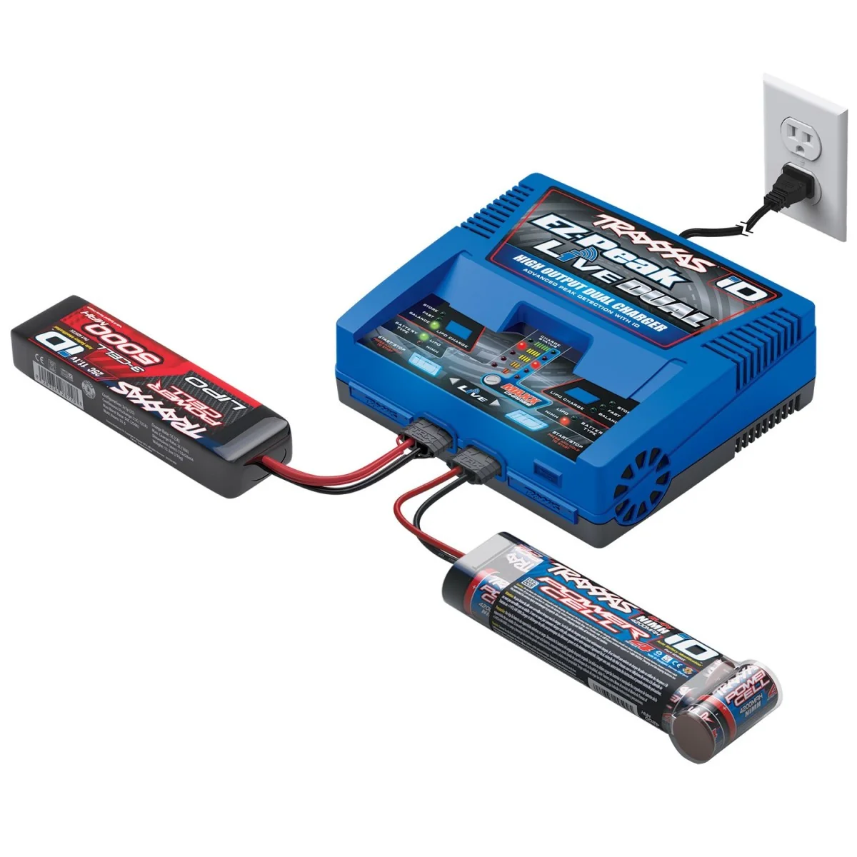 EZ-Peak Live DUAL iD 4S 200W Traxxas Dual Fast Charger Traxxas TRX-2973G - 7 EZ-Peak Live DUAL iD 4S 200W Traxxas Dual Fast Charger Traxxas TRX-2973G - 7