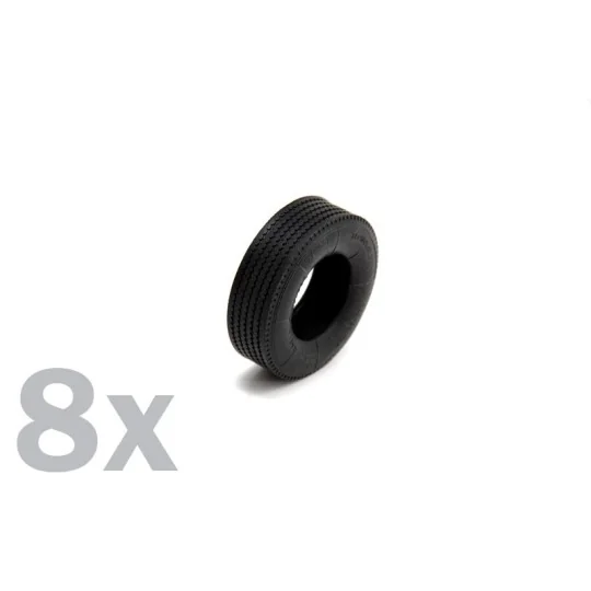 I3890-Trailer truck tires (x8) 1/24 Italeri - I3890