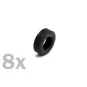 Truck trailer tires (x8) 1/24 Italeri Italeri I3890 - 2 I3890-Trailer truck tires (x8) 1/24 Italeri - I3890