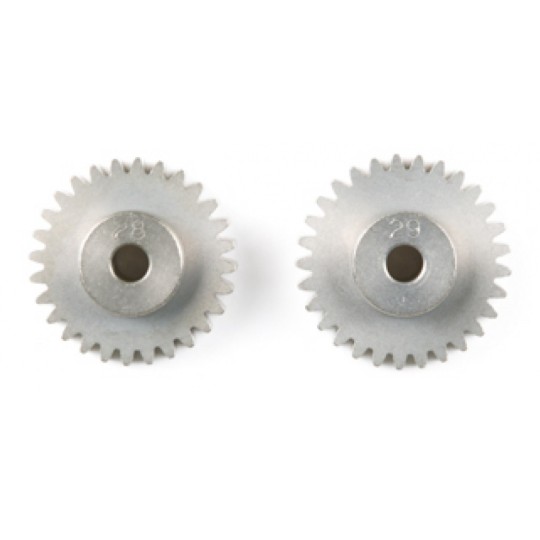 54229-Pignon moteur 28/29T module 0.6 Tamiya - 54229
