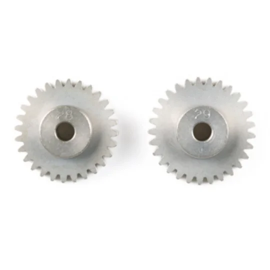 54229-Tamiya 28/29T motor pinion, 0.6 module - 54229