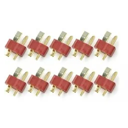 Prise Dean type T male (x10) Konect Konect KN-130310-10M - 1