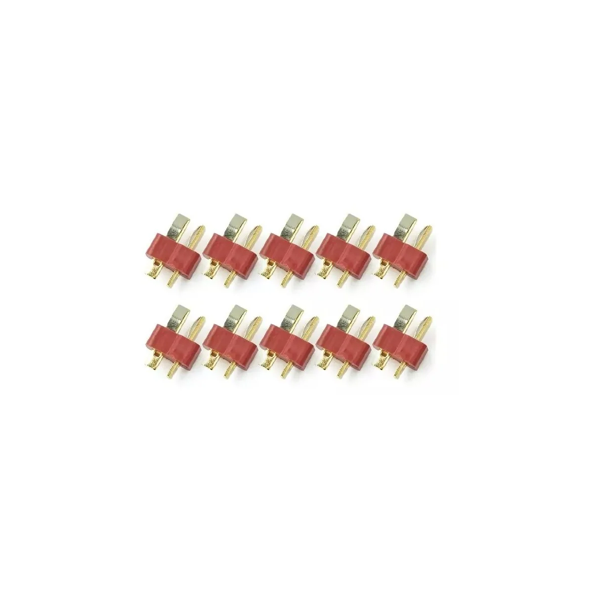 Dean type T male plug (x10) Konect Konect KN-130310-10M - 1 Dean type T male plug (x10) Konect Konect KN-130310-10M - 1
